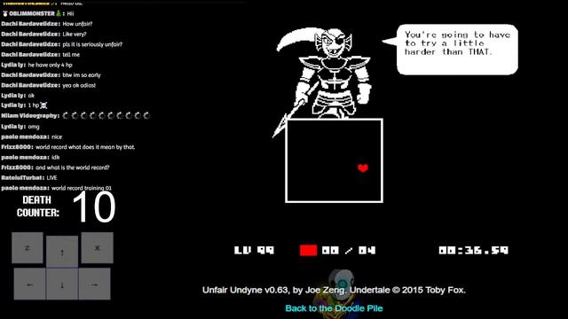 Unfair Undyne (NGAHHH!Simulator) "World Record TRAINING 01" || Undertale Fangame смотреть онлайн