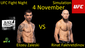 Элизеу Залески против Рината Фахретдинова БОЙ В UFC 4/ UFC FIGHT NIGHT