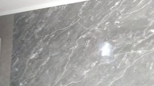 Decor. Имитация мрамора из венецианской штукатурки. Чёрный серый цвет.