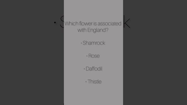 Life in the UK test Question 1
