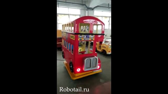 Аттракцион Качалка "Автобус" смотреть онлайн