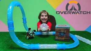 Хомяк в трубе/Хэммонд из игры Овервотч и робот Таран/Lego Blizzard Overwatch Hammond's Wrecking Ball