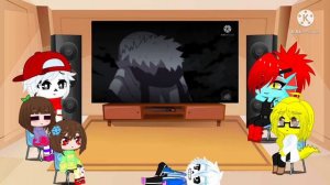 Undertale react to Underverse KILLER!SANS & NIGHTMARE VS CROSS!SANS & DREAM (REQ)