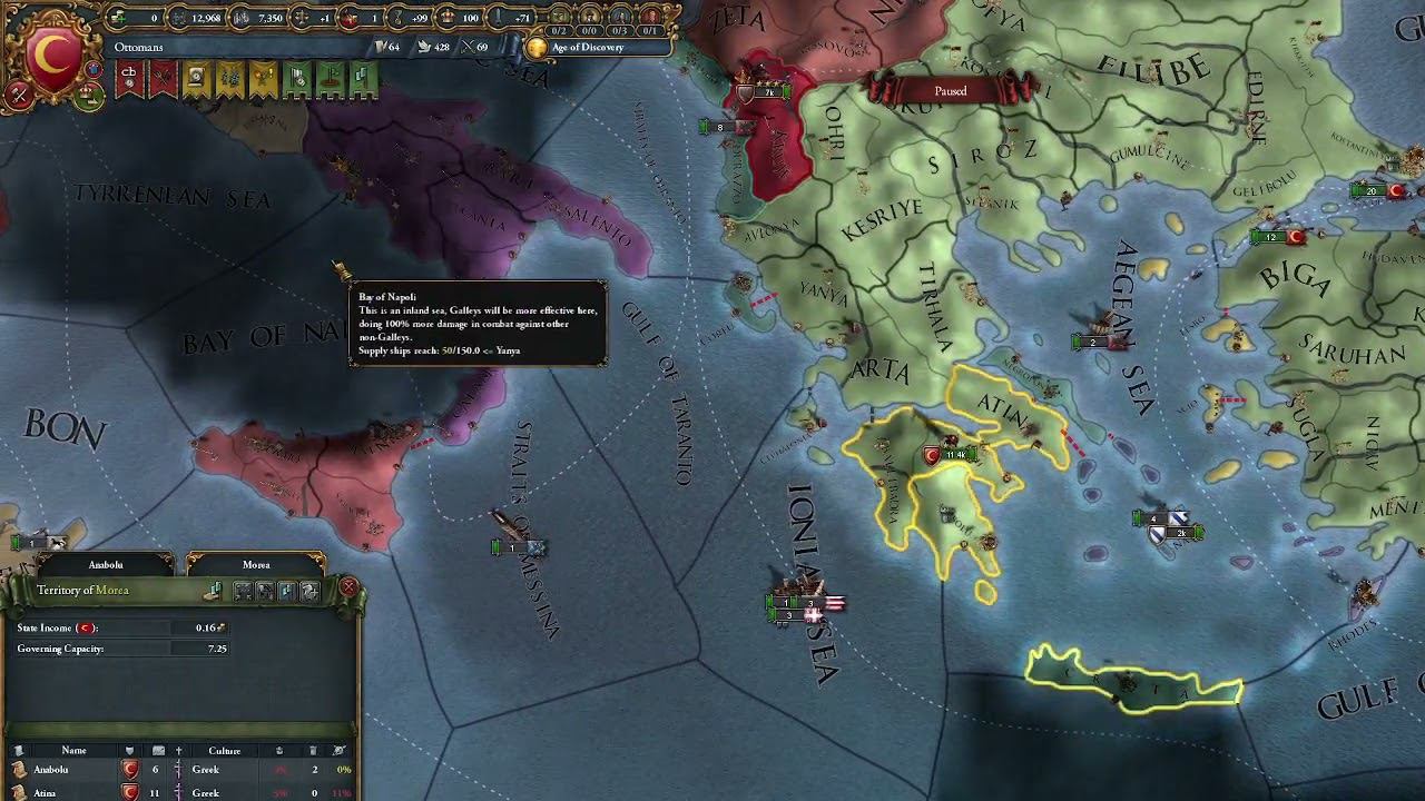 Europe Universalis IV 1.34.5 Casual ottomans часть 2.