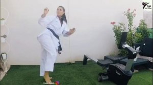 Police Karate Girl Amazing Skills __ Karate Girl Kicks & Stretching __ @TKD Action.mp4