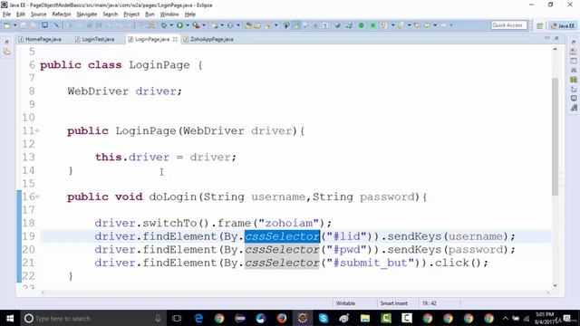 4 Page Object Model Creating business Pages Part 3