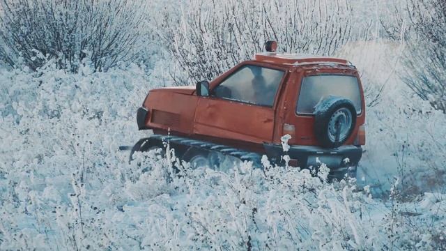 САМОДЕЛЬНЫЙ СНЕГОХОД ИЗ ОКИ!