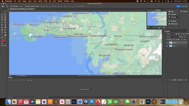 Use Photoshop to create an animated route from Google Maps in under 5 minutes. смотреть онлайн