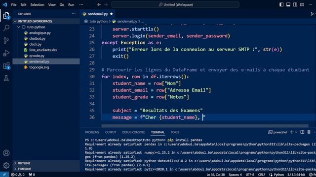 Automatisation d'Envoi d'e-mails depuis Excel avec Python : Le Tutoriel Pro