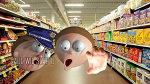 Stretchy Morty wants some Skittles