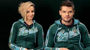 Оксана Домнина и Владимир Яглыч. Тренировка. Фрагмент выпуска от 20.10.2013