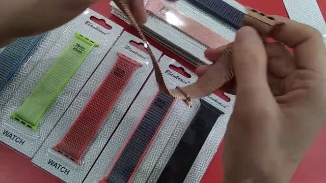 Ремешок миланская петля для Apple Watch 4 3 2 1 38 мм 42 смотреть онлайн