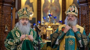 Слово митр. Арсения по окончании крестного хода в день Святогорских святых 24.09.2023 г.