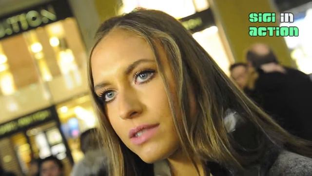 Alena Gerber @ Longchamp Flagship Store Opening 2014 in Munich смотреть онлайн