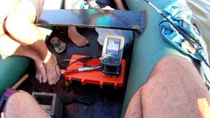 Выход СОМА на Эхолоте Lowrance Ellite 3x на  самодельный  квок