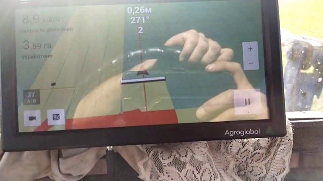 КАК РАБОТАЕТ АГРОНАВИГАТОР#вносим микроэлементы#бактерии#мтз 82 и опрыскивателель опу 2000#