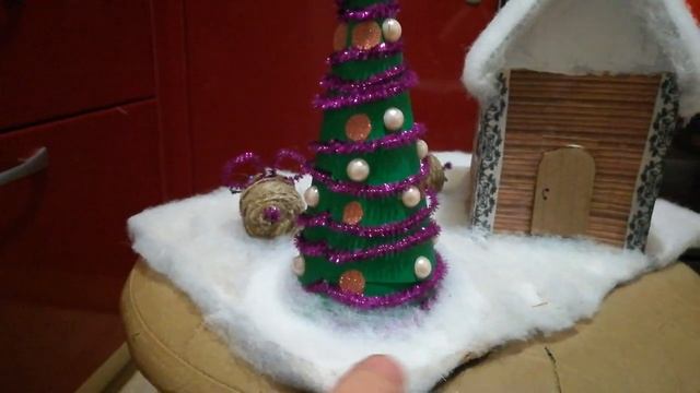 Простая Новогодняя поделка Дочке в садик за вечер Символ года 2020 смотреть онлайн