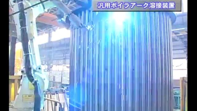 Сварка труб роботом Kawasaki FA10N смотреть онлайн