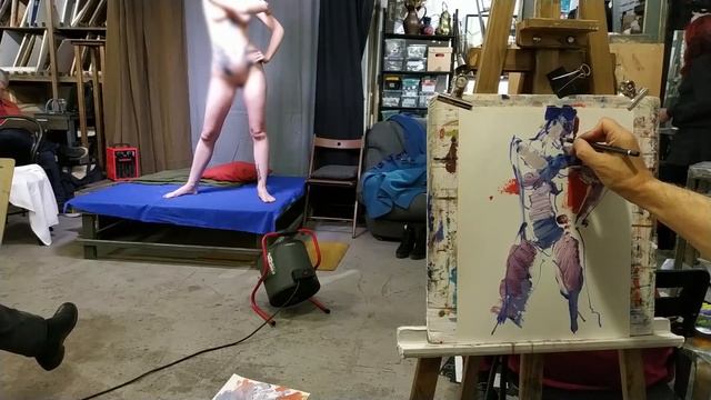 858 ТВОРЧЕСКИЙ ХОД В РЕАЛЬНОМ ВРЕМЕНИ. рисование. Короленков смотреть онлайн