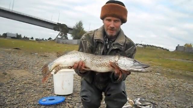 щука 1.20- вес 13кг. смотреть онлайн