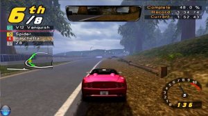 NFS Hot Pursuit 2 PS2 - Автомобиль Ferrari 550 Barchetta