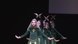 Армянский танец "Тавих" (арфа) ( исп. ансамбль "Сувенир")