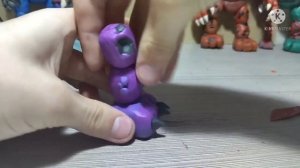 Как слепить твистед бонни из пластилина.