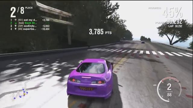 Forza Motorsport 4 | Online Drifting | Feat. '98 Toyota Supra RZ смотреть онлайн