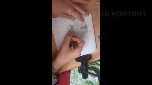 Как нарисовать сидящего человека// *справится даже ребенок*