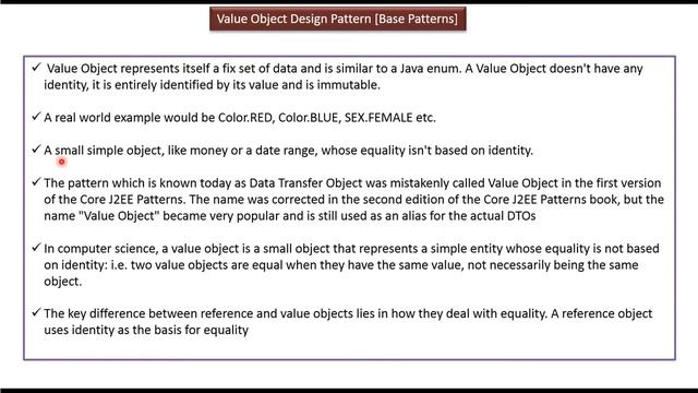 Value Object Design Pattern смотреть онлайн