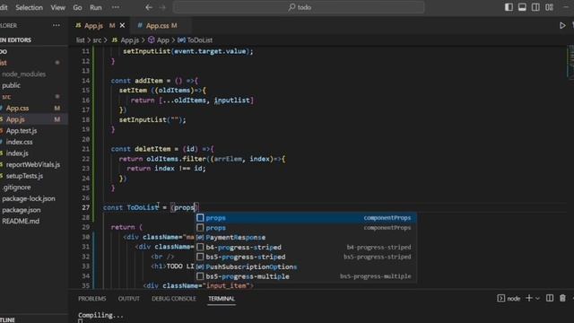 React js todo list app || Build The Todo List App Project in ReactJS смотреть онлайн