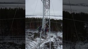 Монтаж провода ВЛ 500 кВ