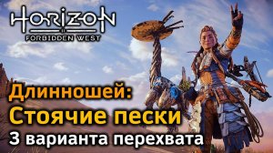 Horizon FW | Длинношей Стоячие пески | 3 варианта перехвата