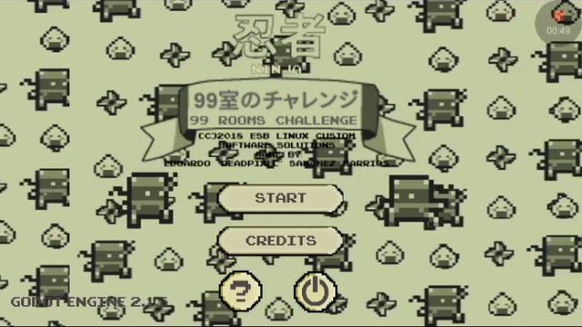 Ninja 99 Rooms Challenge Title and Credits Screen (Work in Progress) смотреть онлайн