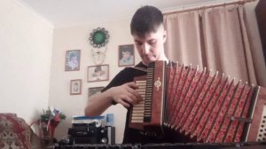 Авторское произведение "Весенний вальс" на тальянке "Казань"