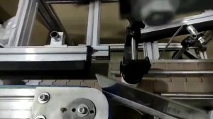 Этикетировщик ЭМ-5. Нанесение самоклеящихся этикеток на цилиндрическую тару [NEW]