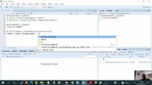readxl - lendo arquivos excel (xls ou xlsx) no R