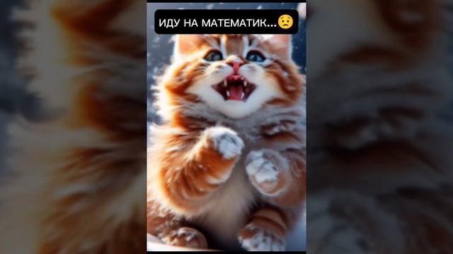 ?День грустного кота.?Тема: Математика