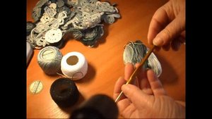 Накидка в стиле ирландского кружева. Моя первая работа