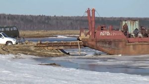 Рыбалка весной в ХМАО. Не каждый может такое увидеть.