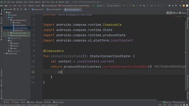 How to Check Internet Connection in Jetpack Compose Part 1 смотреть онлайн