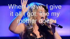 Lauren Alaina - Like My Mother Does (Lyrics)