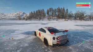 Форза Хорайзен 4 Nissan GTR тест
