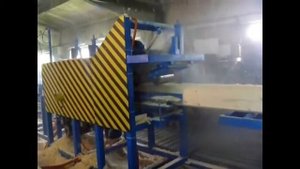 Флагман 4х300 четырехсторонний станок для профилирования бруса (норвежский лафет)