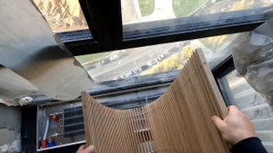 Внутрипольный конвектор решетка ДУБ ЖК Метрополия Башня ТОКИО