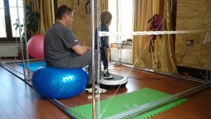 Занятия на виброплатформе