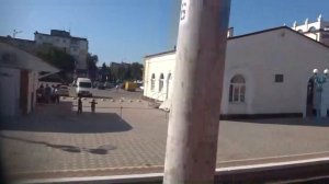 Еду в Евпаторию  электричкой - железнодорожный вокзал Евпатория - курорт