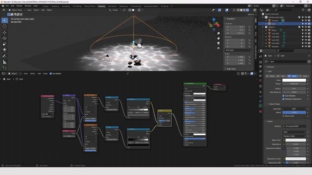 CREATE UNDERWATER LIGHTING PROCEDURALLY IN BLENDER