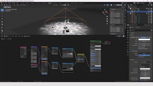 CREATE UNDERWATER LIGHTING PROCEDURALLY IN BLENDER