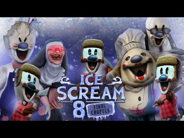 Прохождение игры ICE SCREAM 8 || Мороженщик 8 смотреть онлайн